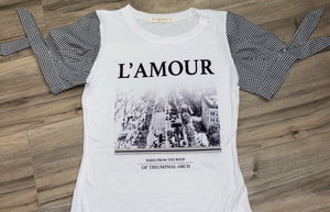 "L'Amour" Love Tee