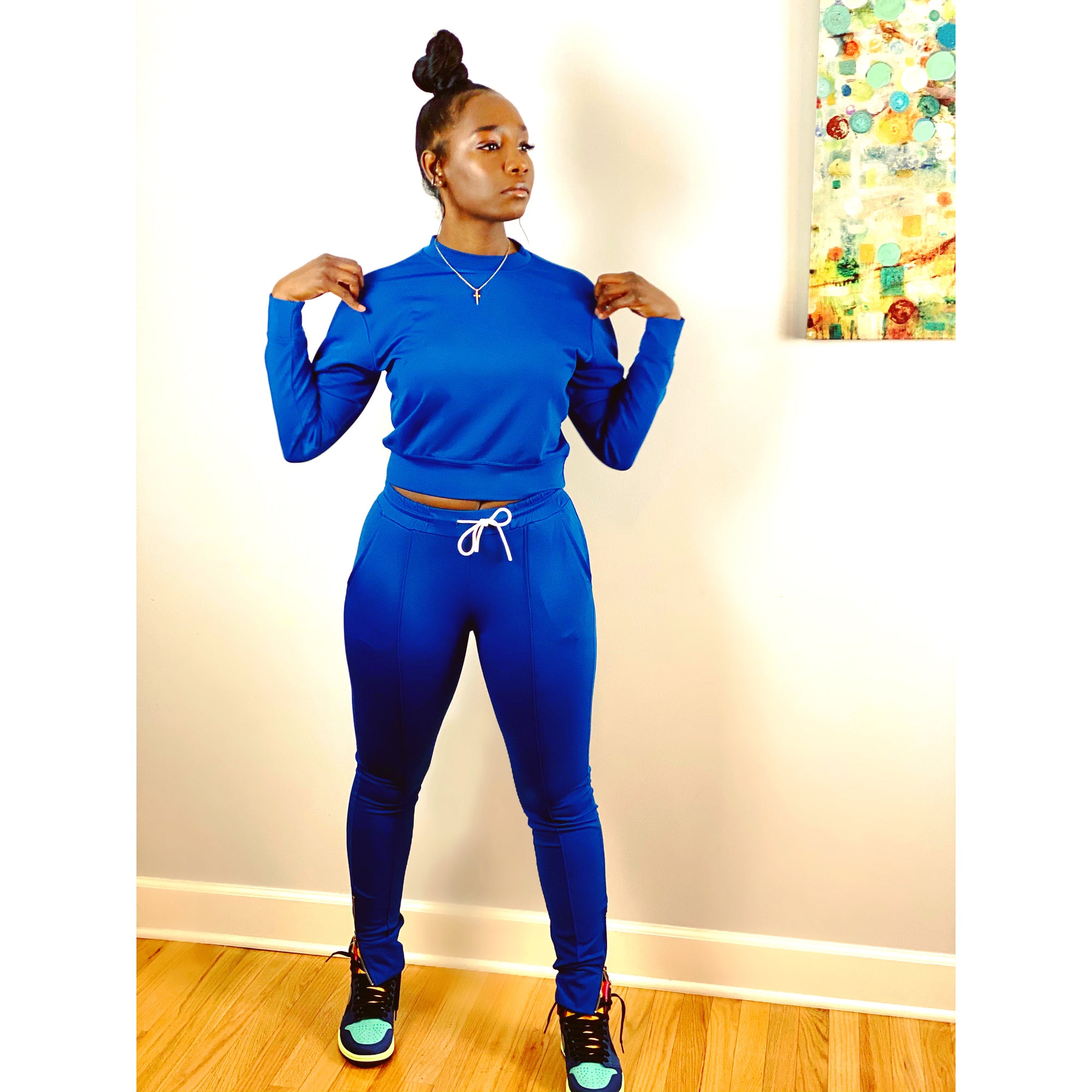 Feel'n Blue Jogger Set