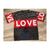 "I Love Me" Oversized sequin shirt